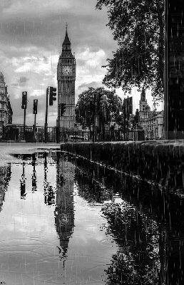 london rain